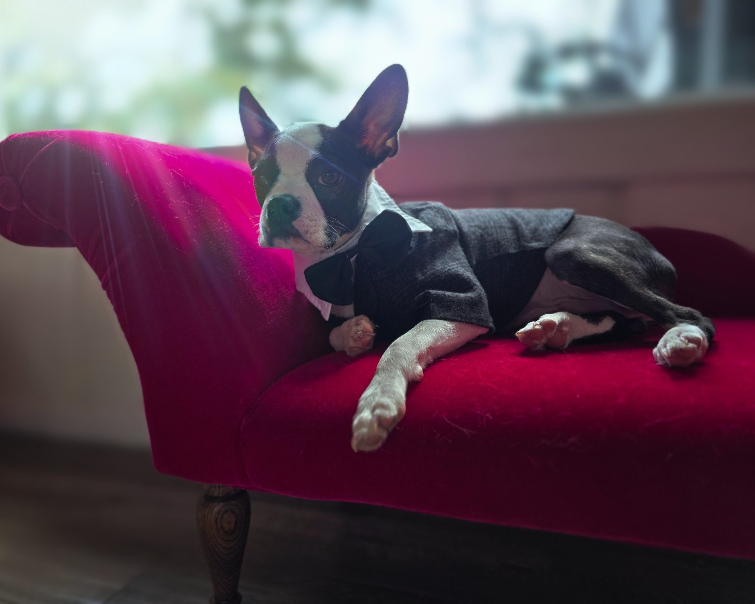 Top Hats & Tails pet portrait